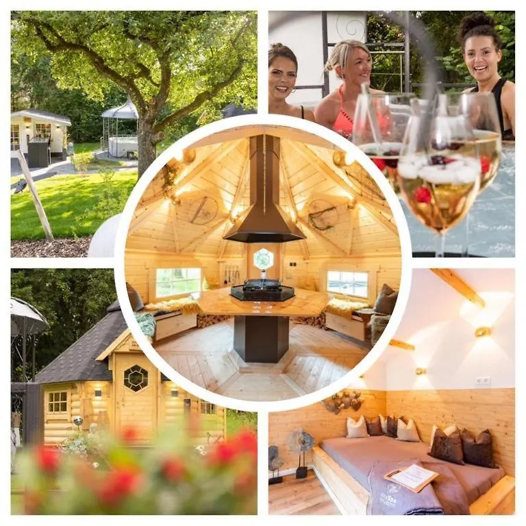 Chalet Vitaspa - Whirlpool & Sauna Privatspa Pegnitz